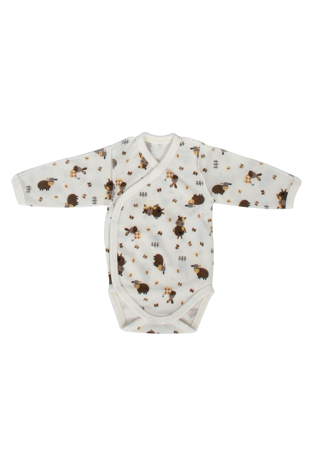 سوی ببه بادی کودک یونیسکس مدل سفید نارس جلو باز بره سوی ببه بادی کودک یونیسکس مدل سفید نارس جلو باز بره