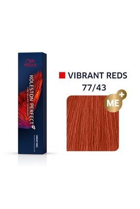 Koleston Perfect Me+ 77/43 Vibrant Reds Kalıcı Saç Boyası 60 Ml 8005610667867