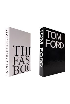 Tom Ford& Fashion Book Dekoratif Kitap Kutusu Set MHDSET