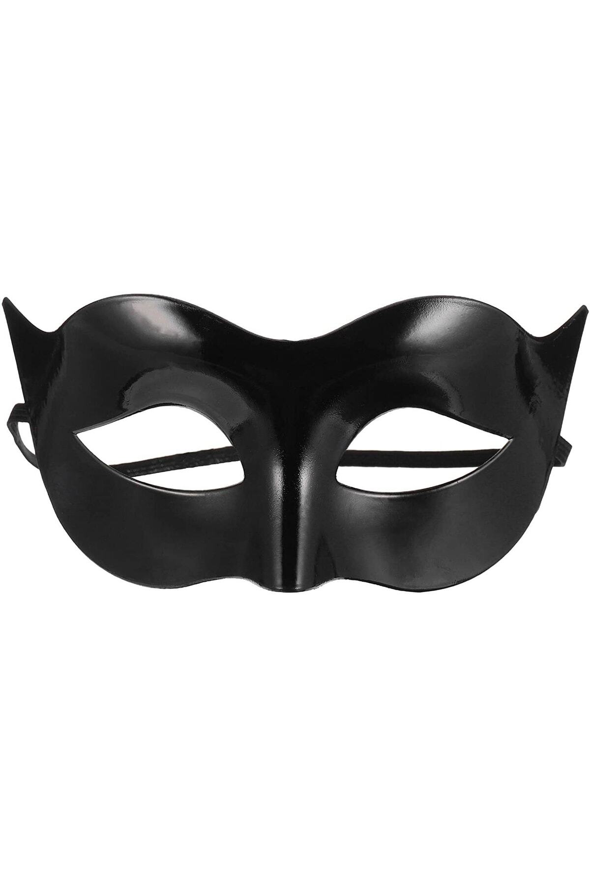 5DM Siyah Renk Masquerade Kostüm Partisi Venedik Balo Maskesi