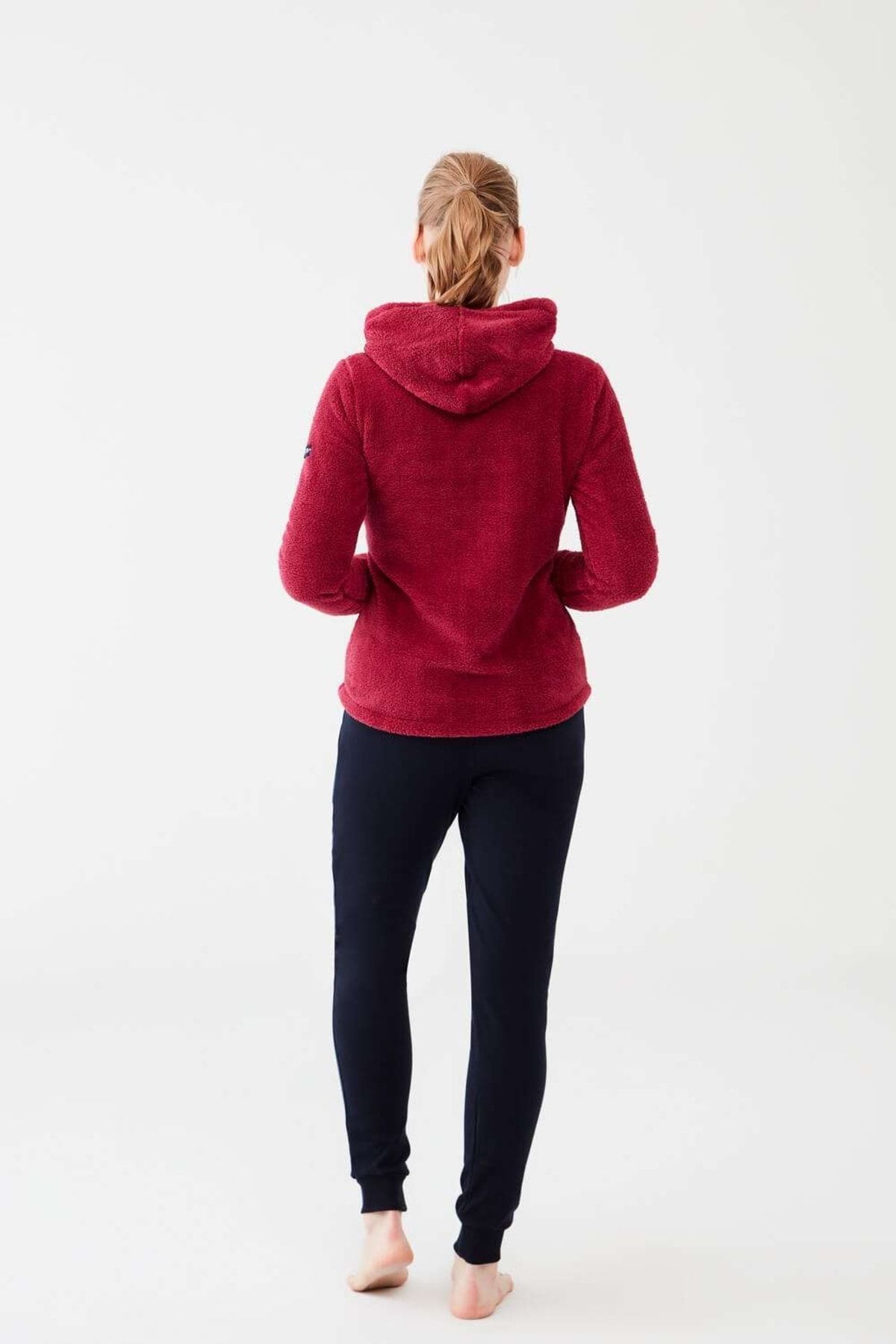 Mod Collection-Women's Plum Tracksuit Set 3