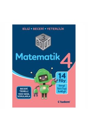 Tudem 4.sınıf Matematik 3 Boyut DKM32855