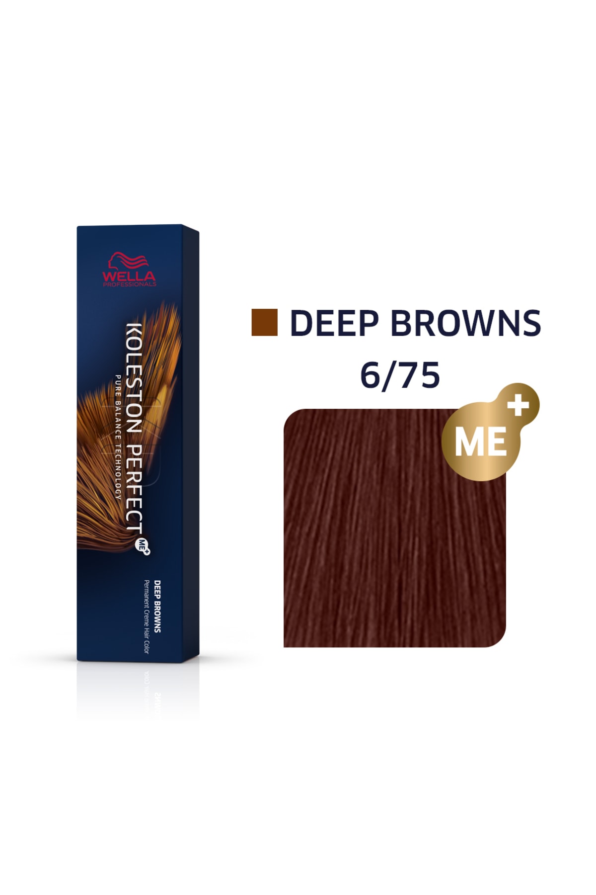 Wella Professionals Koleston Perfect Me+ 6/75 Deep Browns Kalıcı Saç Boyası 60 Ml