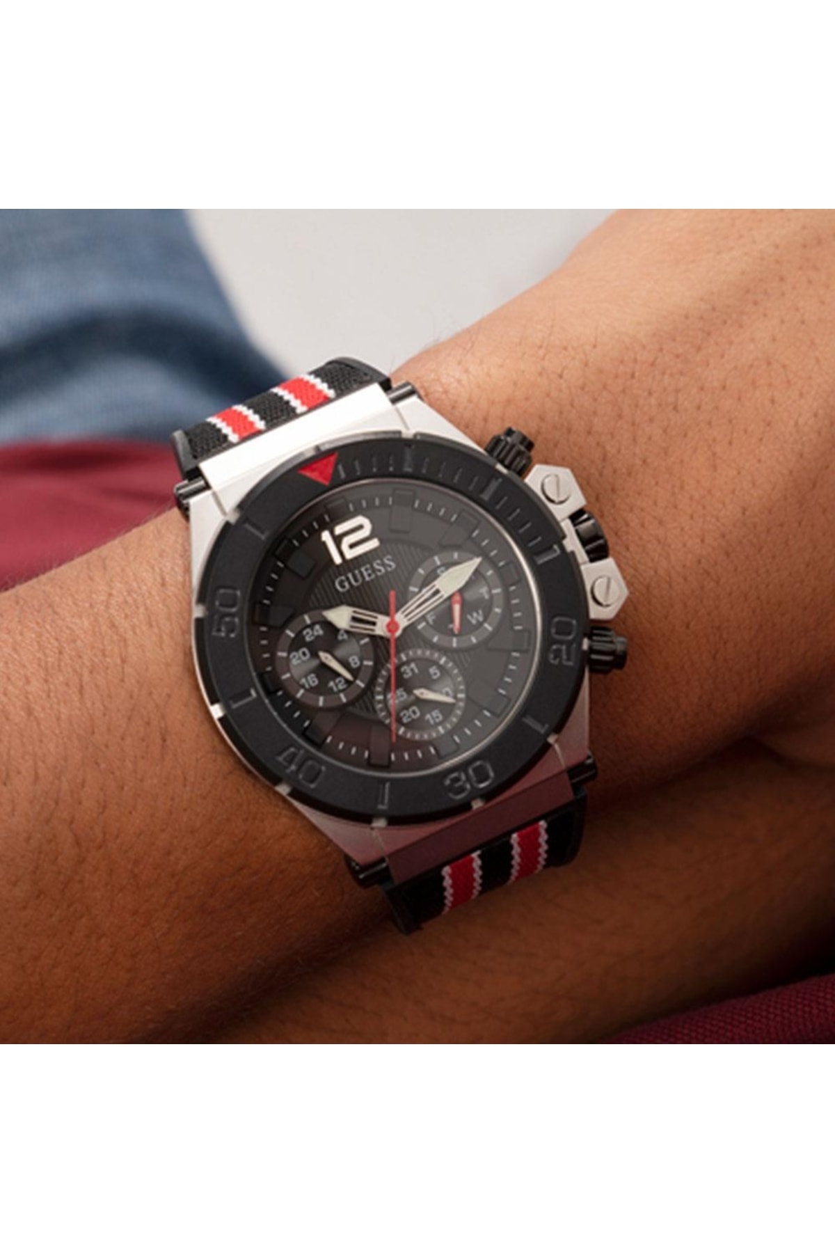 ساعت مردانه رنگارنگ گسGuess | GUGW0415G1 اورجینال - تصویر 5