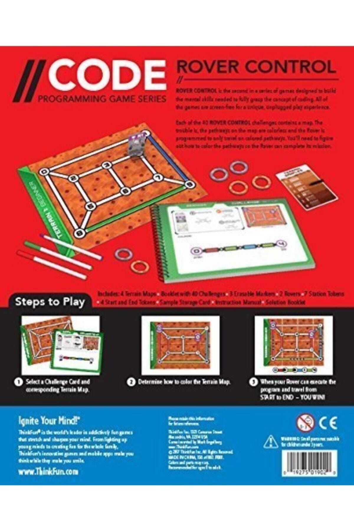 ThinkFun-Code-Rover Control Coding Game 3