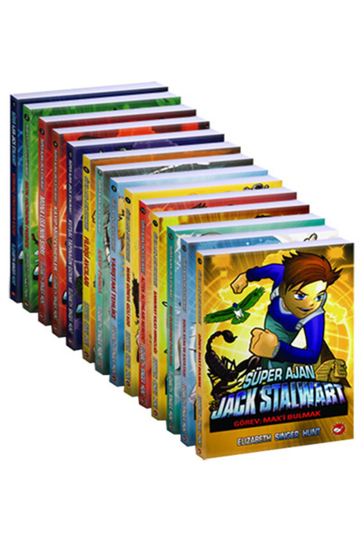 Beyaz Balina Yayınları Süper Ajan Jack Stalwart Seti 14 Kitap