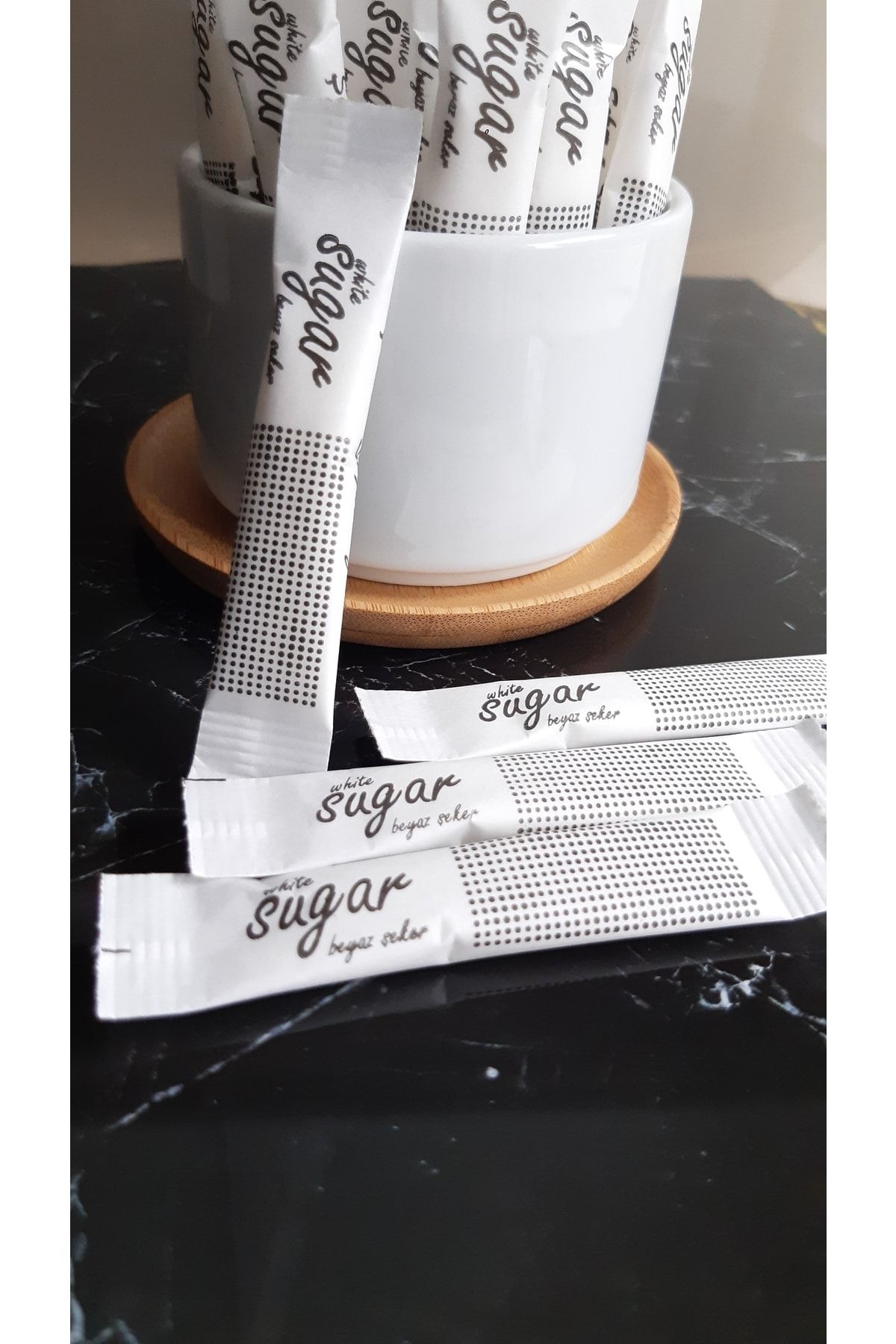SKRC AMBALAJ Stick Beyaz Toz Şeker 3gr 2000 Adet OH7262