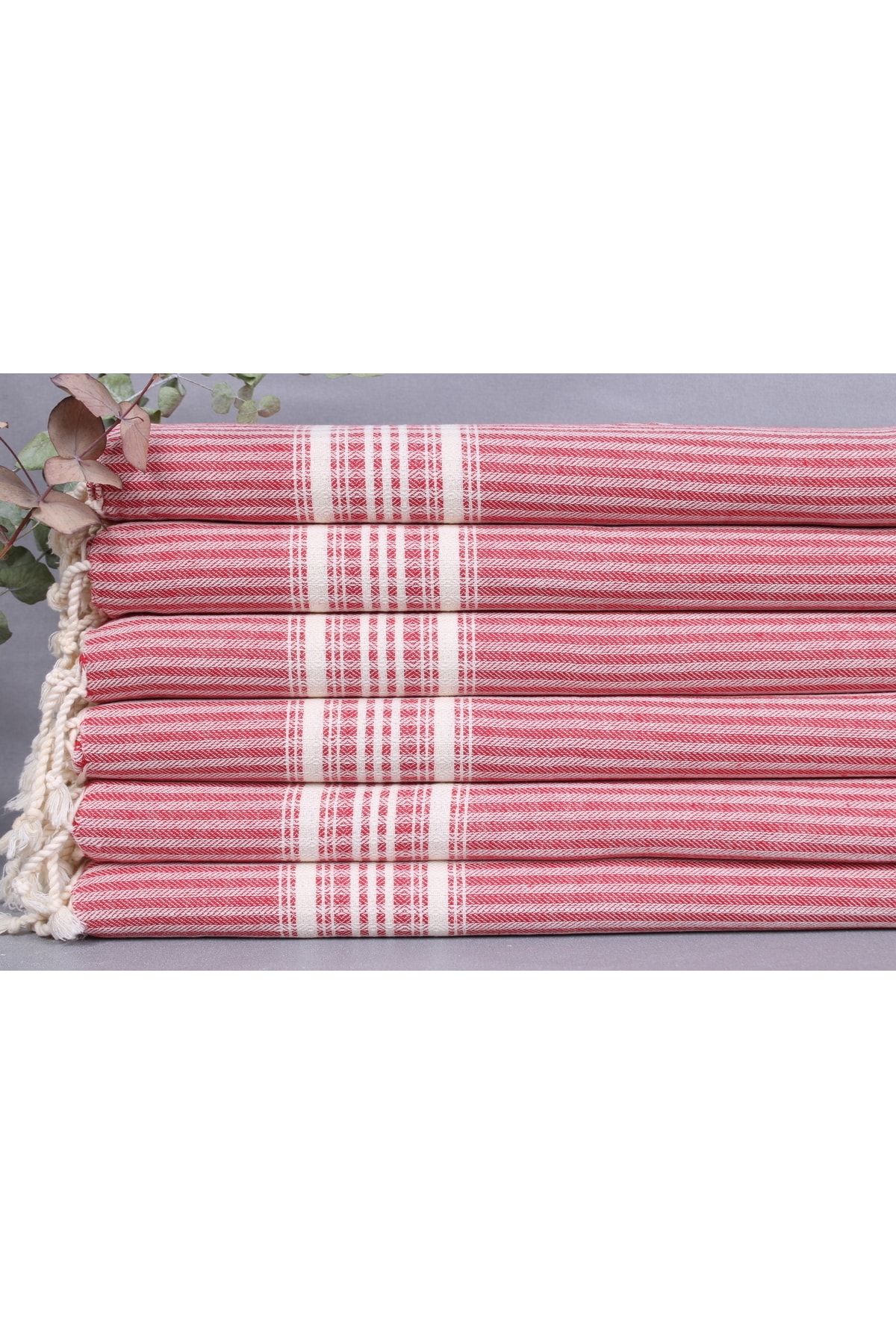 Kayra Export-Red Towel Hand Towel 45x100 Cm Cotton Towel Hand Towel Organic Dishcloth 2