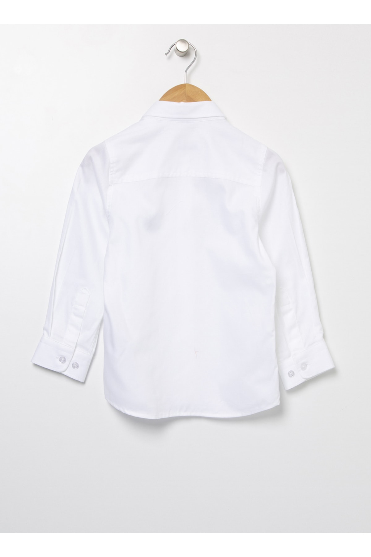Düz Beyaz Kız Çocuk Gömlek G084sz004.000.1450364.vr013 — سفید 5002935314 — تصویر 2 از 2