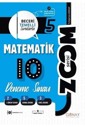 Günay Yayınları 5. Sınıf Matematik 10'lu Branş Denemeler 9786257150668