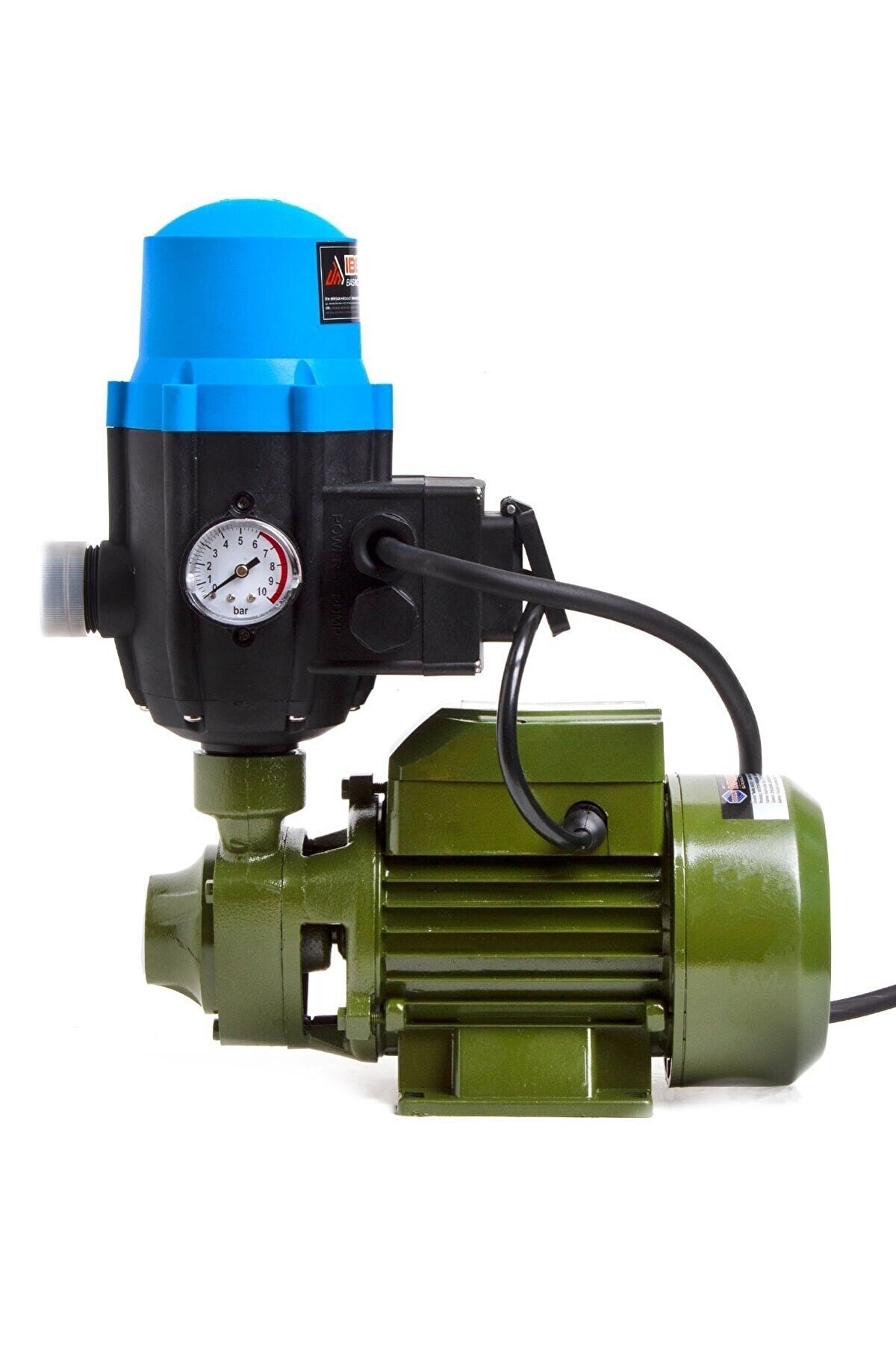 Germany Steel Su Pompası 0.75 Hp 0.55 Kw Hidrofor Otomatik Sistem Su Pompası Qb60 Rekor