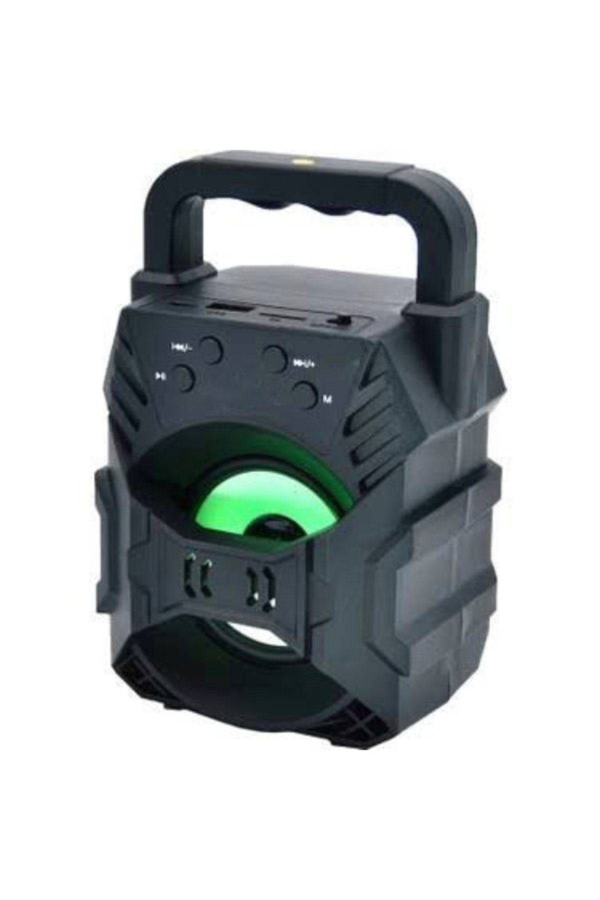 Bluetooth Hoparlör Taşınabilir Ses Bombası Led Işıklı Extra Bass Ses Radyolu Speaker Sd Kart-usb