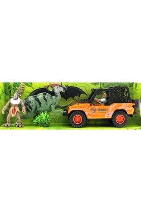 Dinozor Avcısı jeepli Oyun Seti P13302S2948