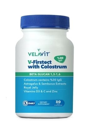 V-firstect With Colostrum Takviye Edici Gıda 30 Tablet 8682368909021