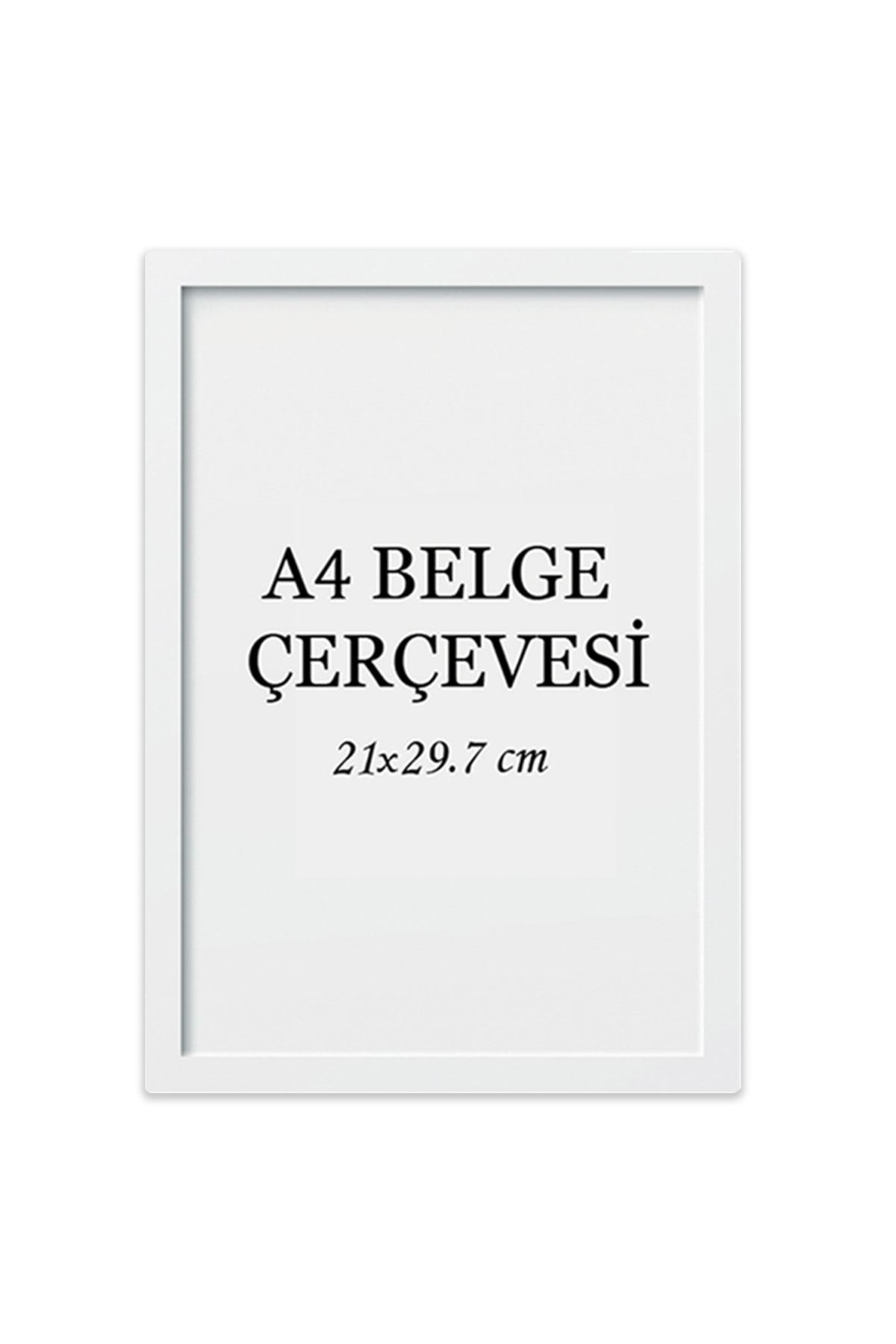 ÖZCANLAR ÇERÇEVE-Diploma Frame Document Frame Certificate Photo Frame A4 Single Empty Frame 21x30 2