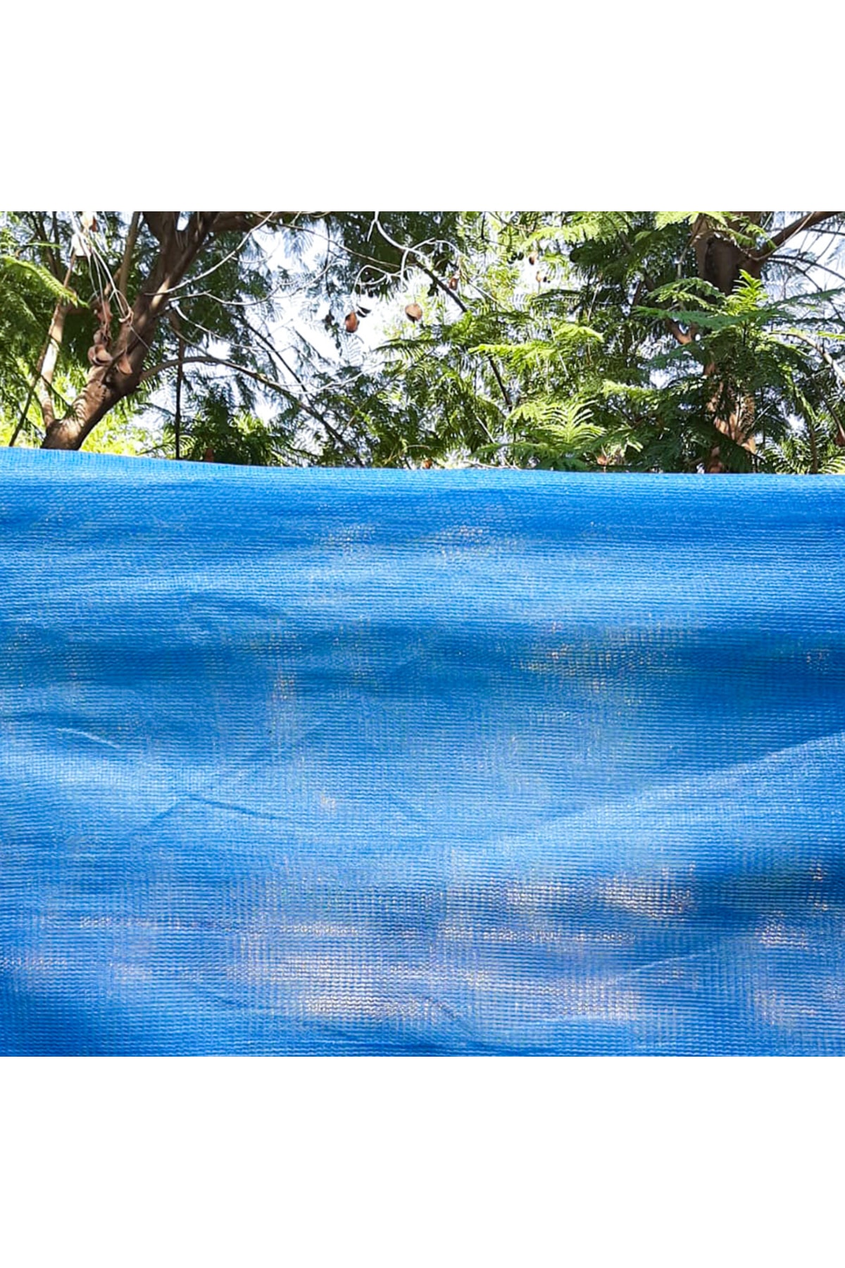 SeraTrend %75 Mavi Gölgelik File Çit Filesi 4x50 Metre Enli 75'lik ...