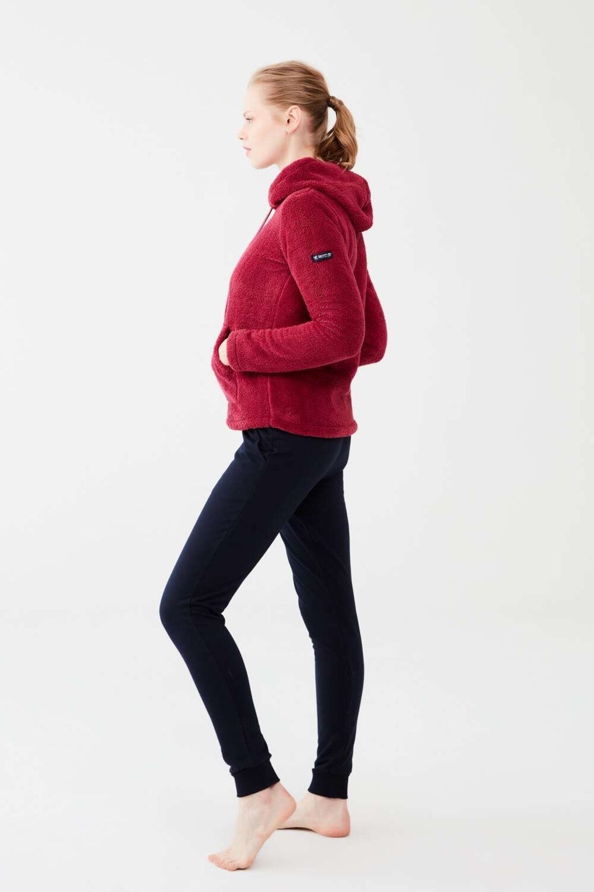 Mod Collection-Women's Plum Tracksuit Set 2