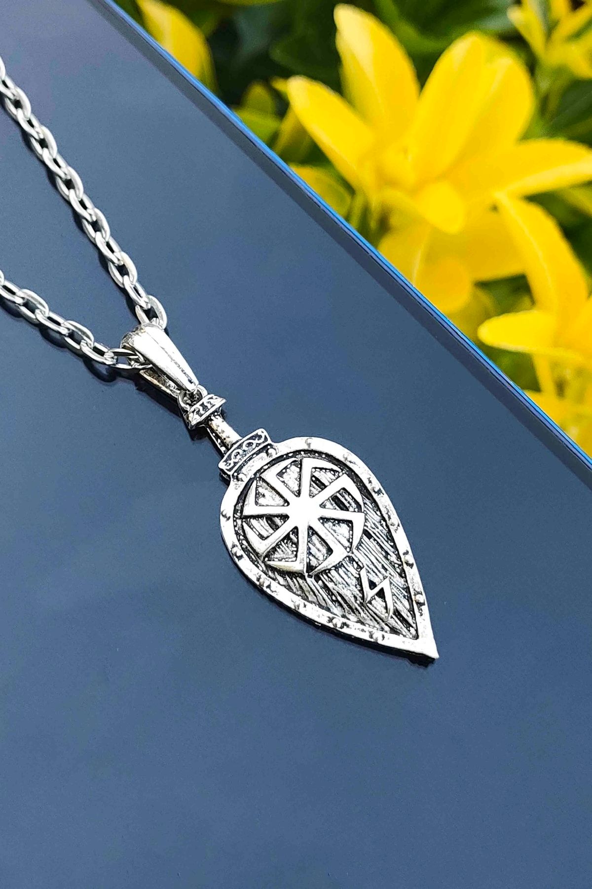 Viking sales shield necklace