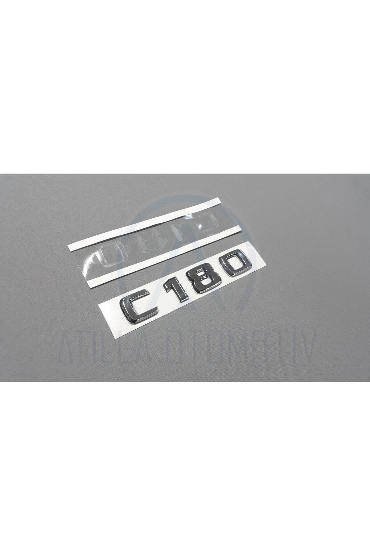 Fabrikasyon Mercedes C Serisi W204 S204 C204 2007-2014 C180 Cdi Bagaj Yazı Seti