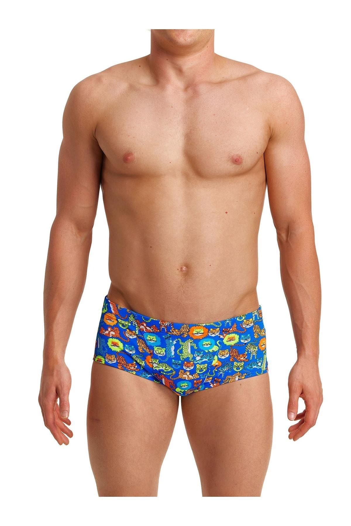 Funky Trunks-Big Cat Bash (classic) Men's Training Swimsuit 2