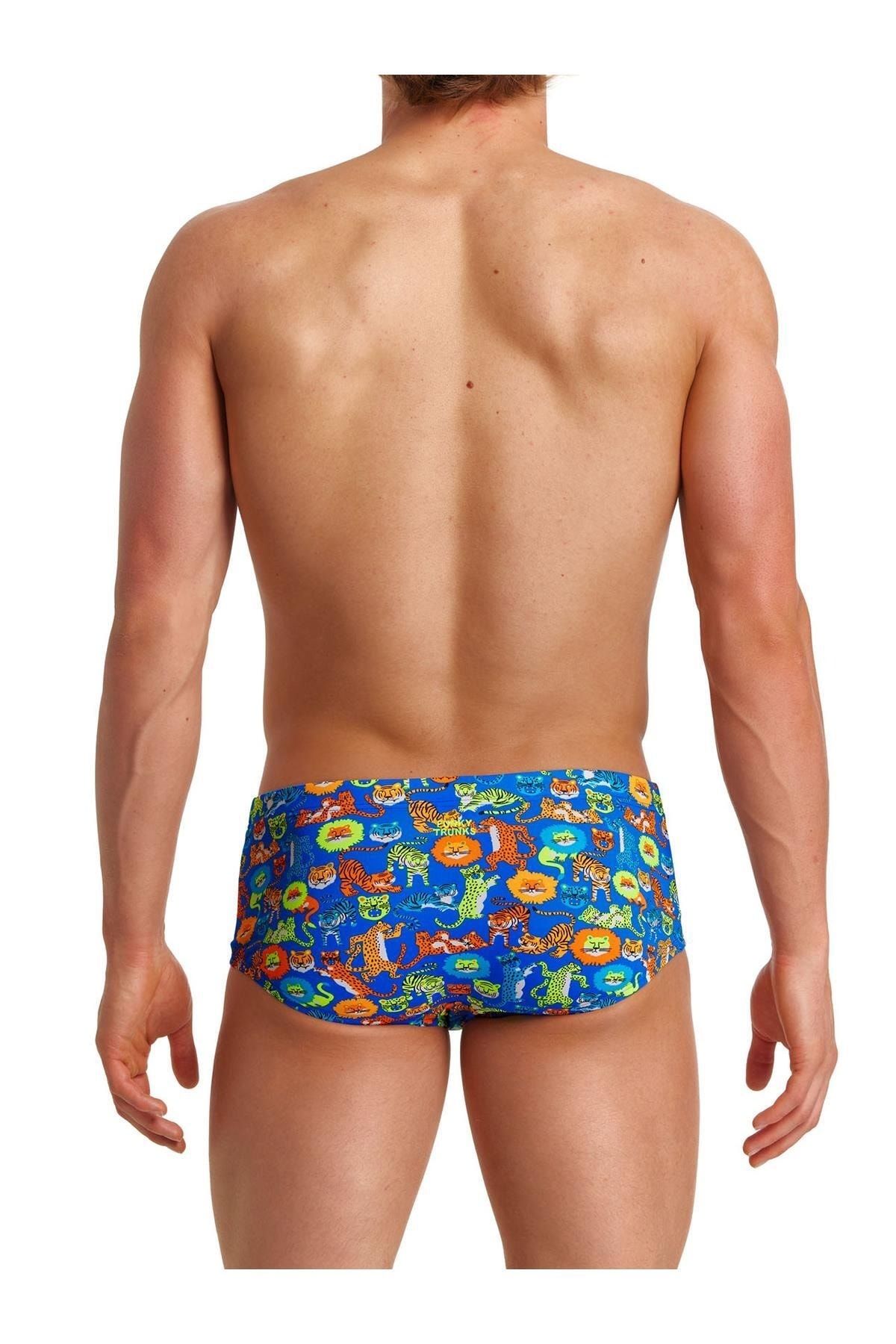 Funky Trunks-Big Cat Bash (classic) Men's Training Swimsuit 3