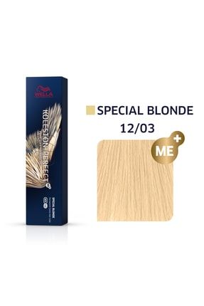Koleston Perfect Me+ 12/03 Special Blondes Kalıcı Saç Boyası 60 Ml KOL-76041