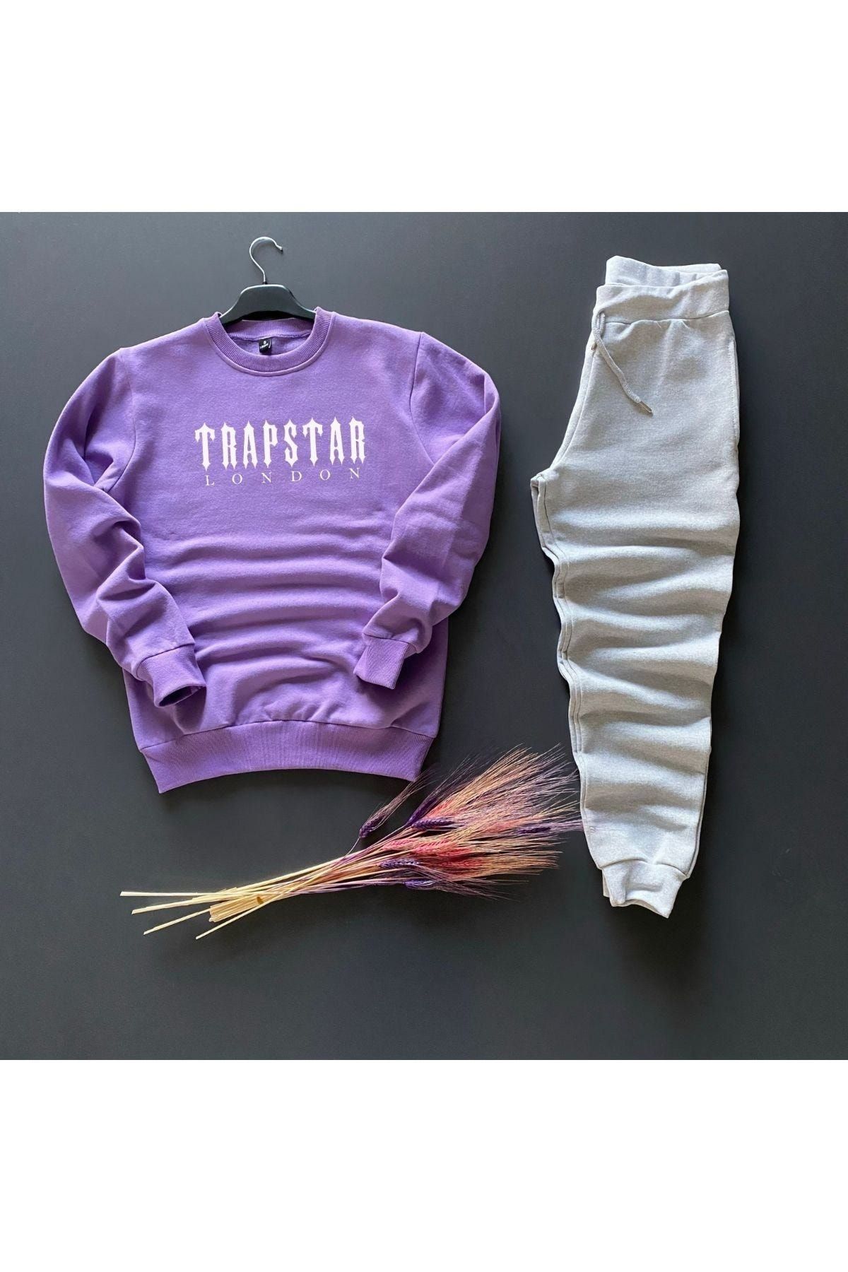 Trapstar hoodie purple deals