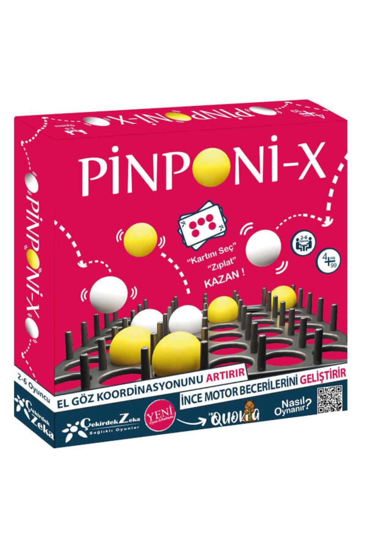 Çekirdek Zeka-Pinponix Attention Coordination Mind and Intelligence Game Set Fun Family Box Game 2