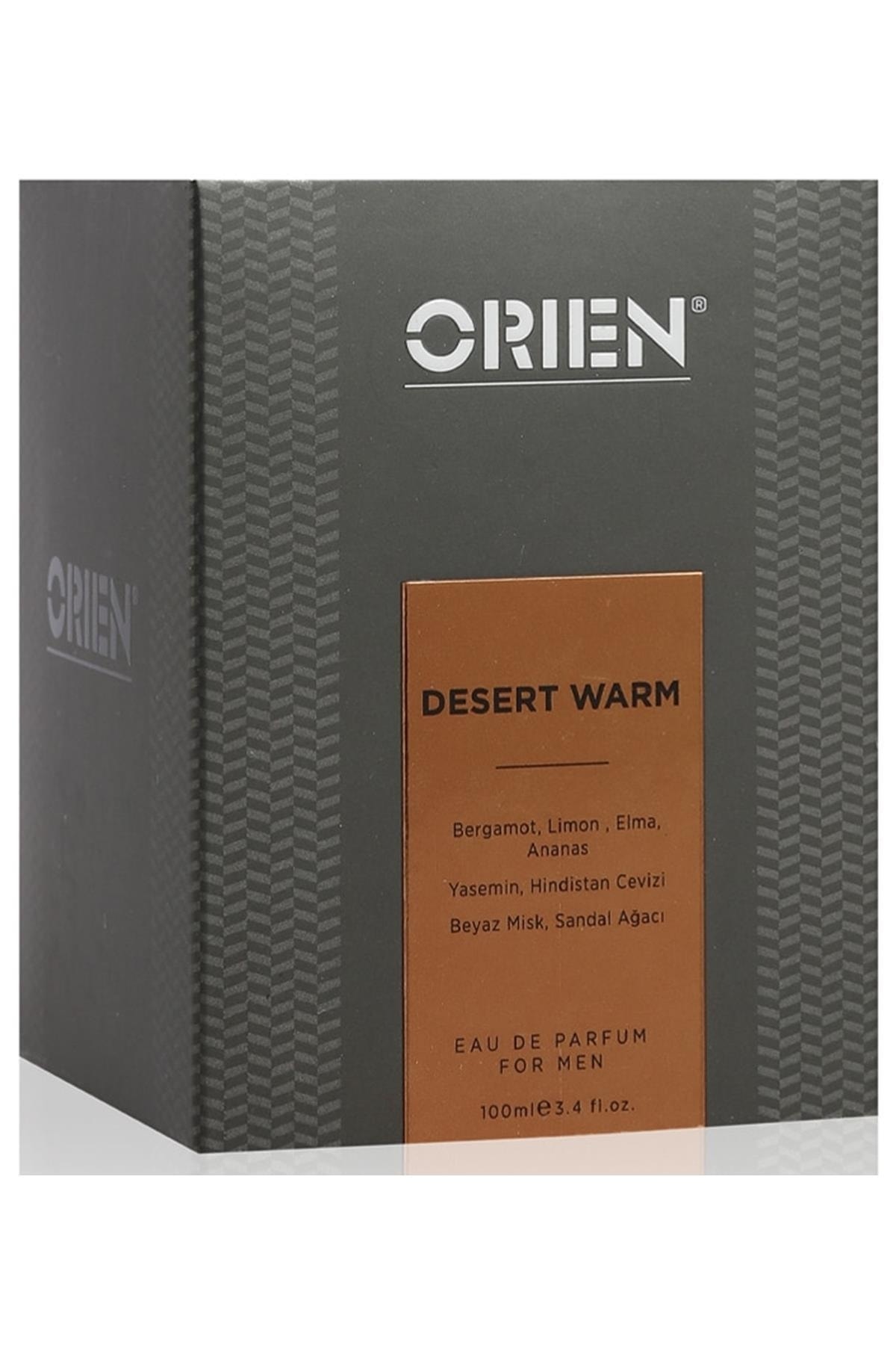 Orien Desert Warm Edp Erkek Parfüm 100 Ml