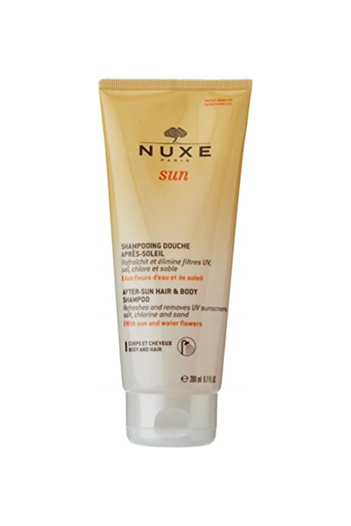 Nuxe شامپو بعد از آفتاب مو و بدن شامپو مو و بدن بعد از آفتاب 200 میلی لیتر 1 بسته