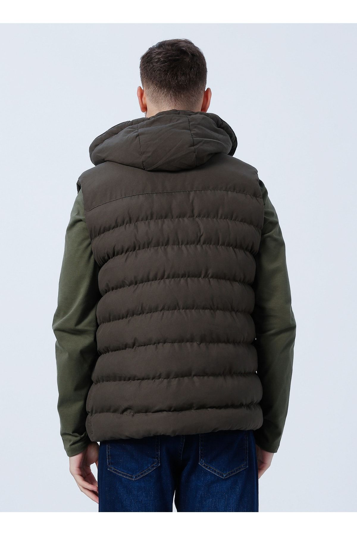 Lee Cooper Haki Erkek Yelek 231 Lcm 235001 Caspıan QE7656