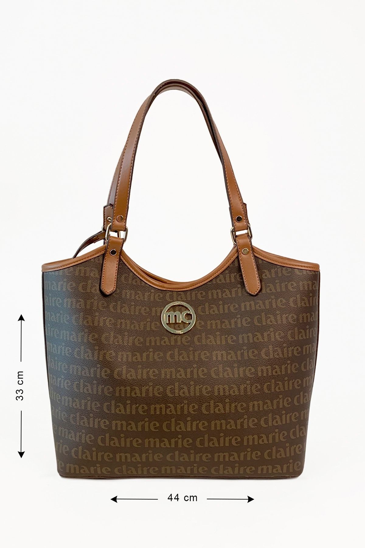 Marie Claire Kahve Kadın Monogram Omuz Çantası Catalina Mc221101483 ZN9640