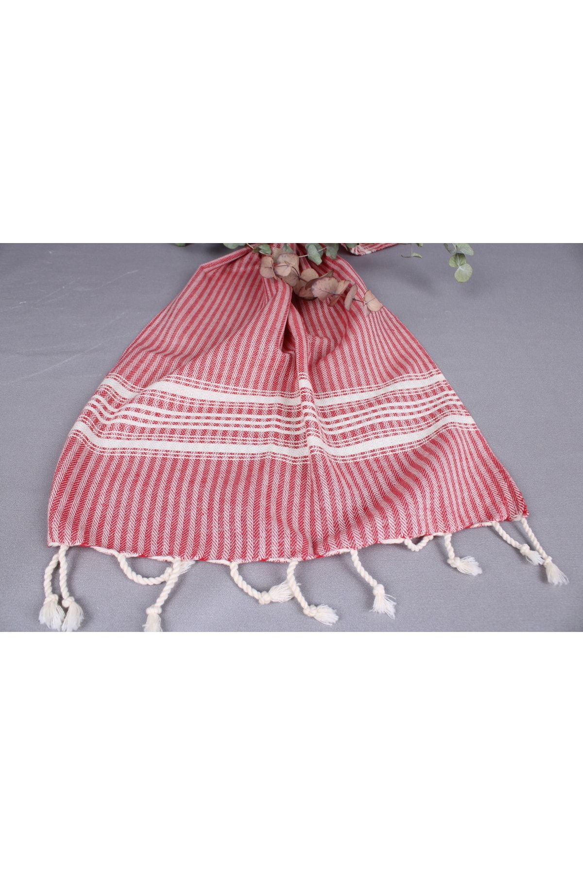 Kayra Export-Red Towel Hand Towel 45x100 Cm Cotton Towel Hand Towel Organic Dishcloth 8