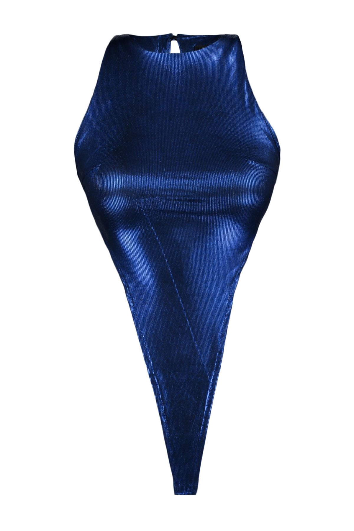 Trendyol Collection-Blue Shiny Look Body TPRAW23BD00023 6