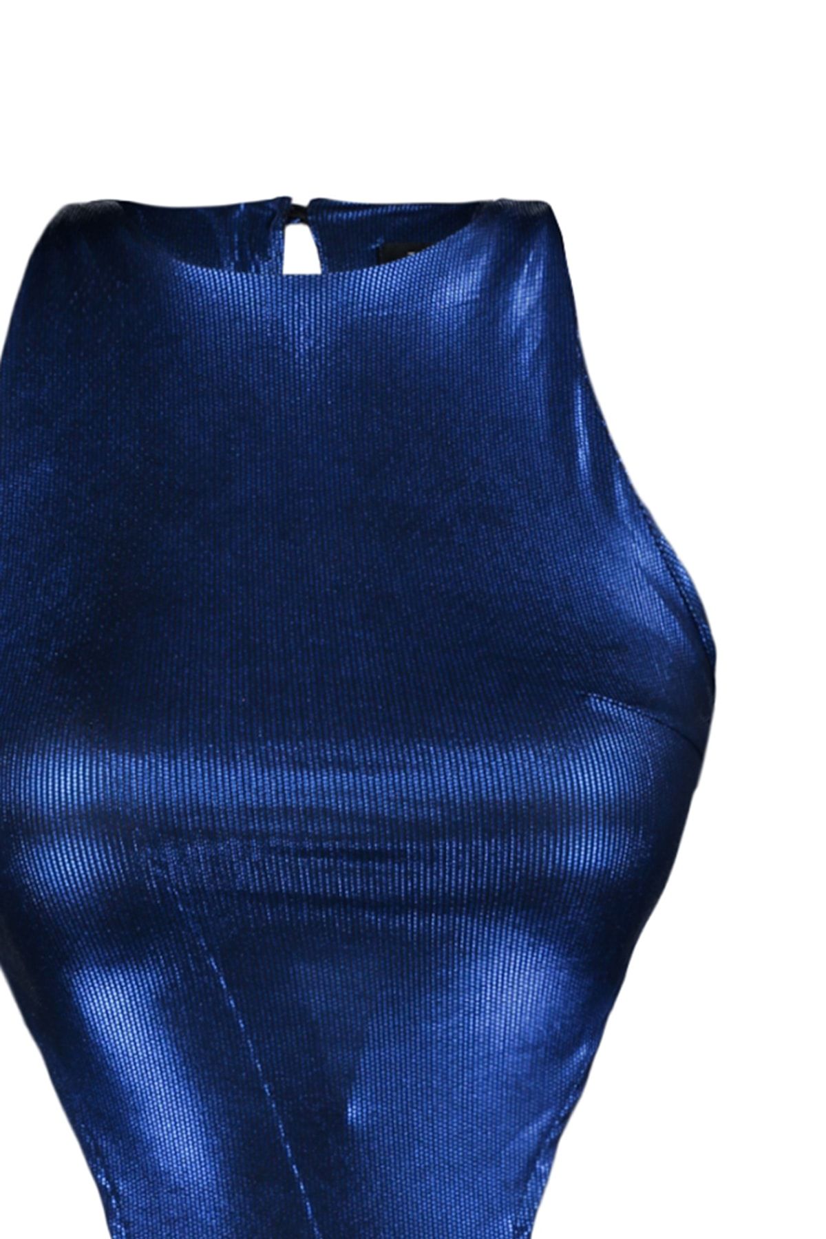 Trendyol Collection-Blue Shiny Look Body TPRAW23BD00023 7