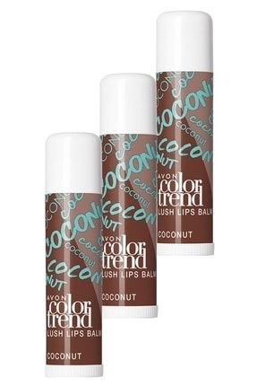 Acon Color Trend Lush Dudak Balmı Coconut Üçlü Set 5050000117944