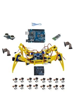 Emes Robotik Robot Örümcek Full Seti (motorlar Ve Elektronik Dahil) EMSBSP