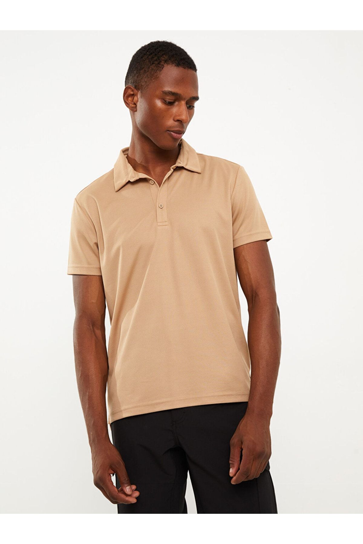 LC Waikiki T-Shirt Beige Regular Fit