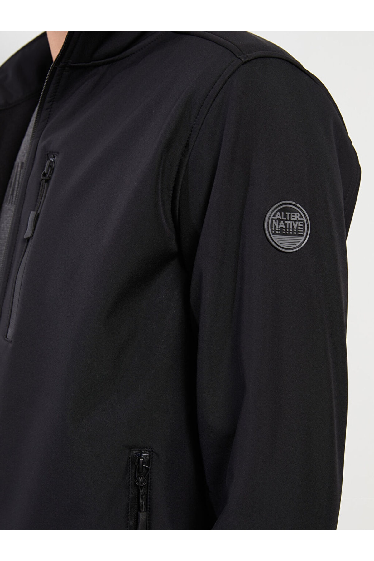 کاپشن مردانه مشکی ال سی وایکیکی | W21795Z8 اورجینال - تصویر 3