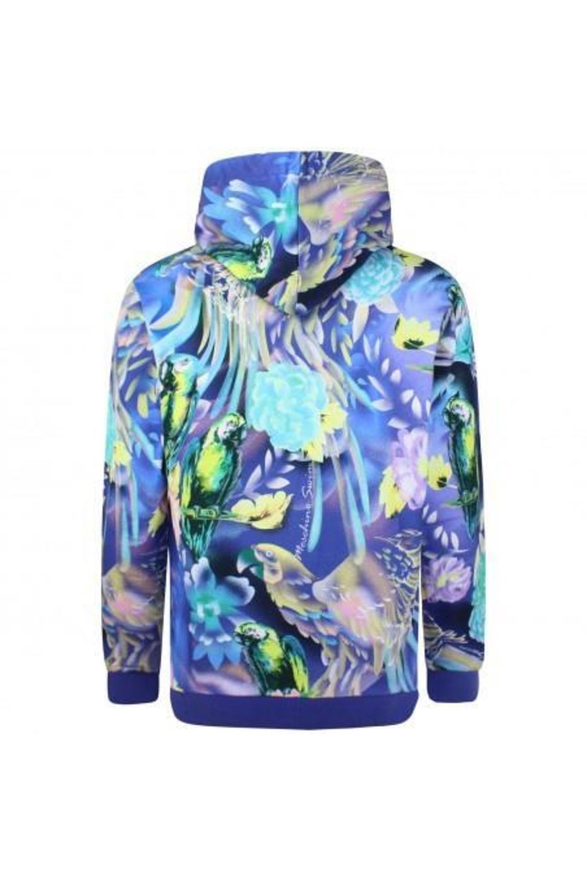 سویشرت بنفش مردانه Swim Hoodie V17022315 اورجینال Moschino