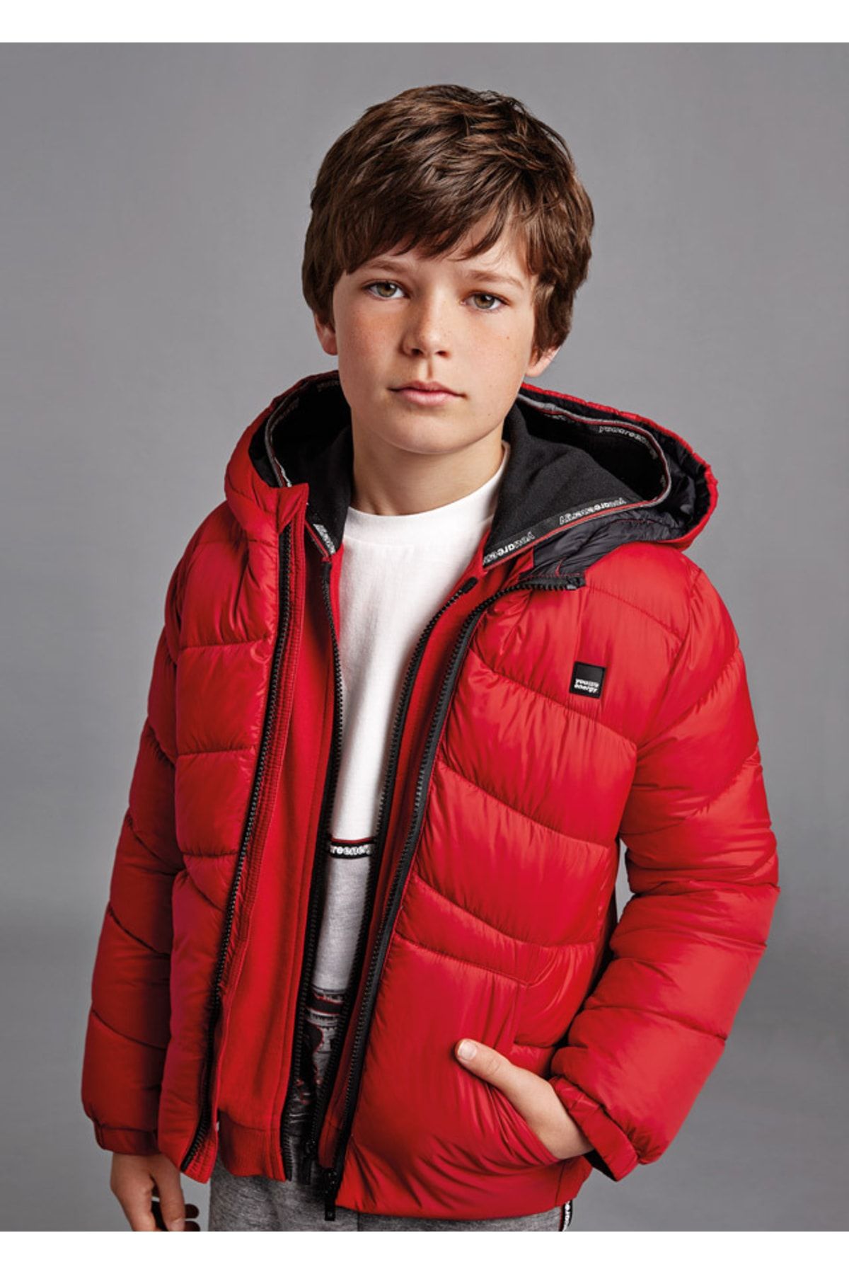 Mayoral on sale red jacket