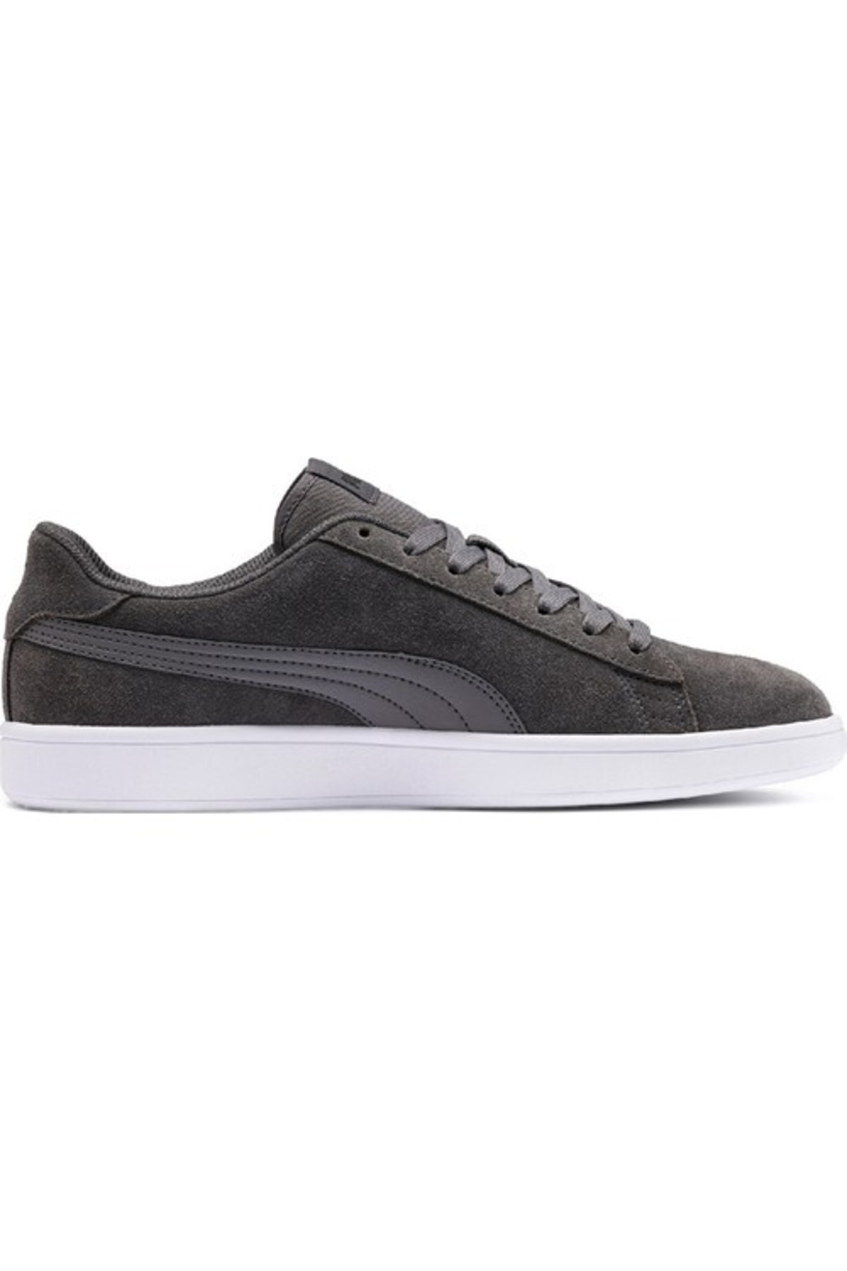کفش Puma پوما مردانه جیر خاکستری Smash V2 اورجینال - تصویر 2