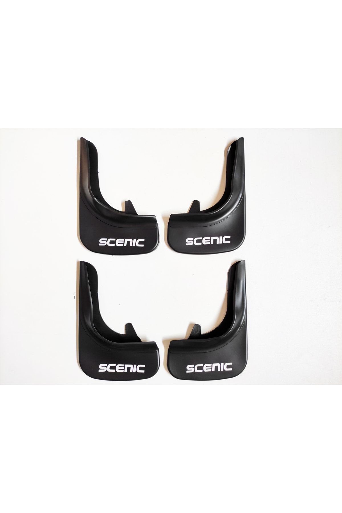 REPLAX-Renault Scenic Front and Rear Mud Flap Mudguard Gaiter Set of 4 1