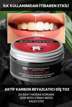 Black Dıamond Aktif Karbon Diş Beyazlatma Tozu 50 gr 8682118108452