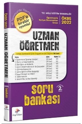 2022 Meb Ökbs Uzman Öğretmen Soru Bankası 2. Baskı TYC00527104113