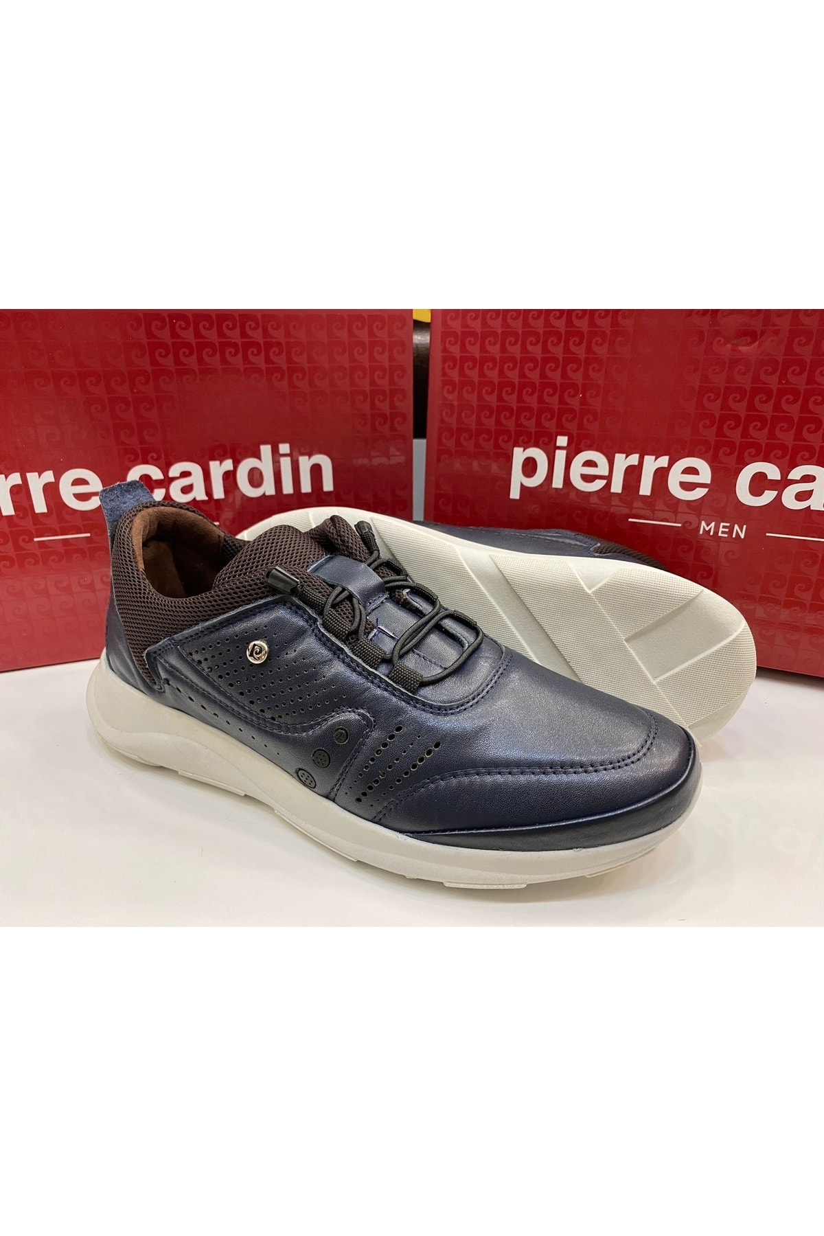 کفش کژوال مردانه راسته | پیر کاردین Pierre Cardin 62320 - تصویر 4