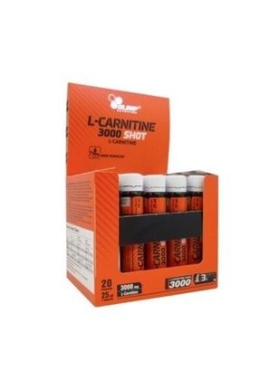 L-carnitine 3000 Shot 20 Ampul Kiraz Aromalı P259S9041