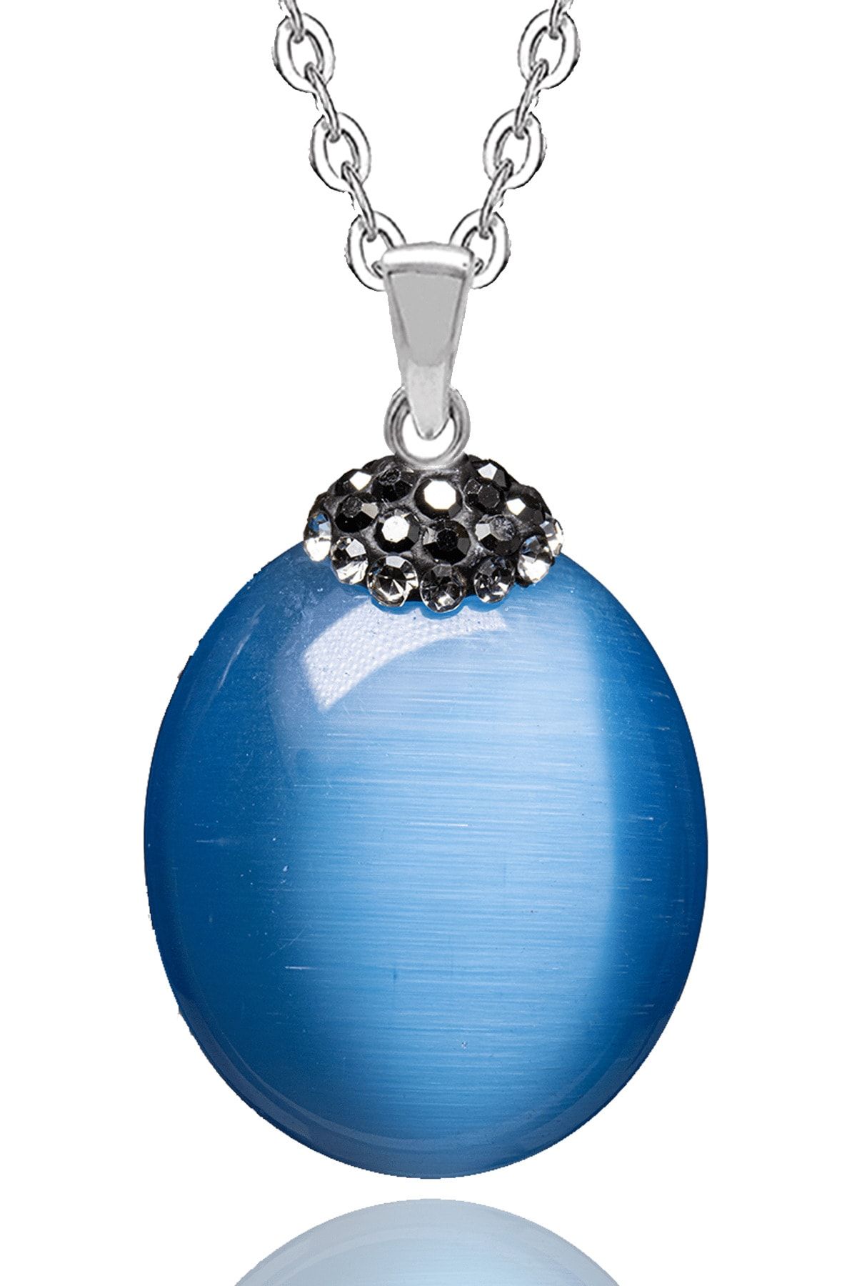 Blue hot sale stone locket