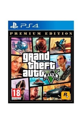 Grand Theft Auto V Premium Edition PS4 Oyun - GTA 5 5026555424271
