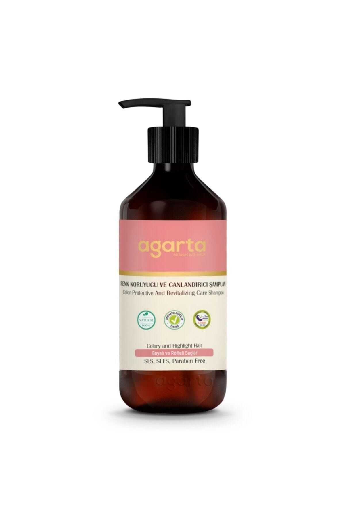 Agarta-Natural Color Protective and Revitalizing Shampoo 400 ml 5